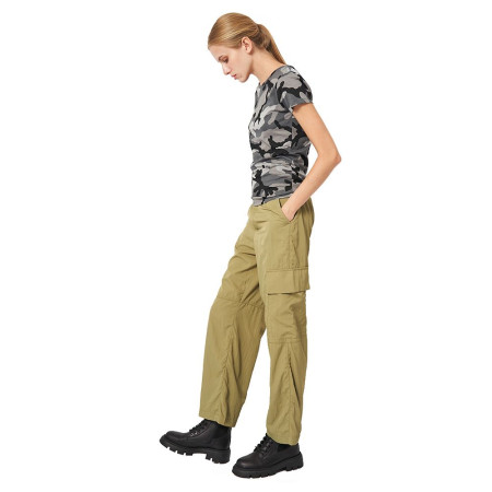 Футболка жіноча SOL'S Camo (камуфляж сірий)