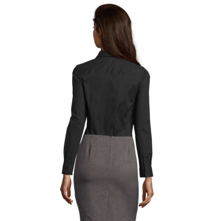 Сорочка жіноча SOL'S Blake (чорний)