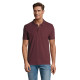 Футболка поло чоловіча SOL'S Phoenix (темно-бордовий меланж)