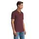 Футболка поло чоловіча SOL'S Phoenix (темно-бордовий меланж)