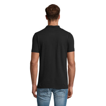 Футболка поло чоловіча SOL'S Phoenix (чорний)