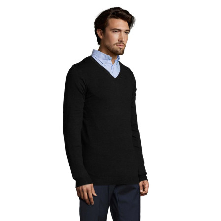 Пуловер чоловічий SOL'S Glory (чорний)