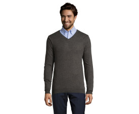 Пуловер чоловічий SOL'S Glory (вугільний меланж)