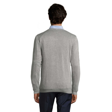Пуловер чоловічий SOL'S Glory (сірий меланж)