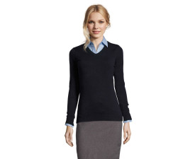 Пуловер жіночий SOL'S Glory (кобальт)