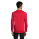 Лонгслів спортивний чоловічий SOL'S Sporty LSL (червоний)