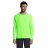Лонгслів спортивний чоловічий SOL'S Sporty LSL (неоново-зелений)