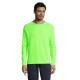 Лонгслів спортивний чоловічий SOL'S Sporty LSL (неоново-зелений)