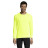 Лонгслів спортивний чоловічий SOL'S Sporty LSL (неоново-жовтий)