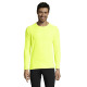 Лонгслів спортивний чоловічий SOL'S Sporty LSL (неоново-жовтий)