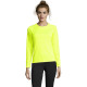 Лонгслів спортивний жіночий SOL'S Sporty LSL (неоново-жовтий)