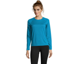 Лонгслів спортивний жіночий SOL'S Sporty LSL (морський)