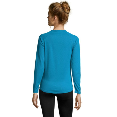 Лонгслів спортивний жіночий SOL'S Sporty LSL (морський)