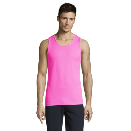 Майка спортивна чоловіча SOL'S Sporty TT (неоново-рожевий)