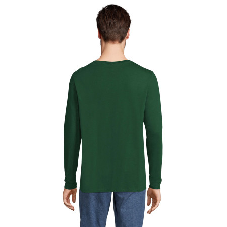 Лонгслів чоловічий SOL'S Imperial LSL (темно-зелений)