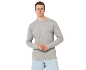 Лонгслів чоловічий SOL'S Imperial LSL (сірий меланж)