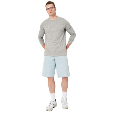 Лонгслів чоловічий SOL'S Imperial LSL (сірий меланж)