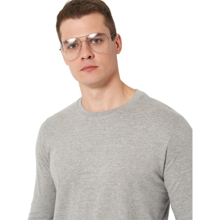 Лонгслів чоловічий SOL'S Imperial LSL (сірий меланж)