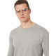 Лонгслів чоловічий SOL'S Imperial LSL (сірий меланж)
