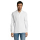 Лонгслів поло чоловічий SOL'S Perfect LSL (білий)