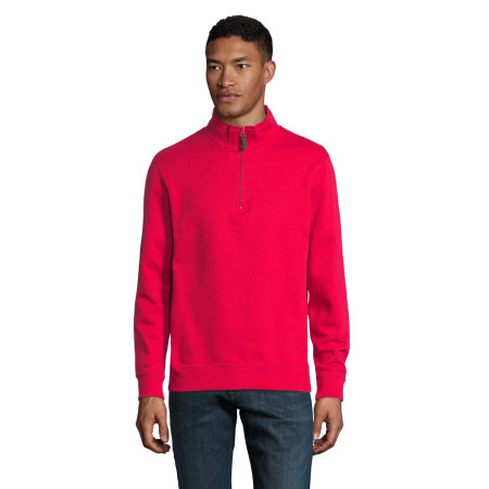 Світшот з коміром стійкою SOL'S Stan (червоний)