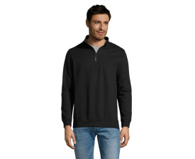 Світшот з коміром стійкою SOL'S Stan (чорний)