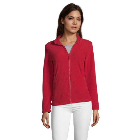 Куртка флісова жіноча SOL'S Norman (червоний)