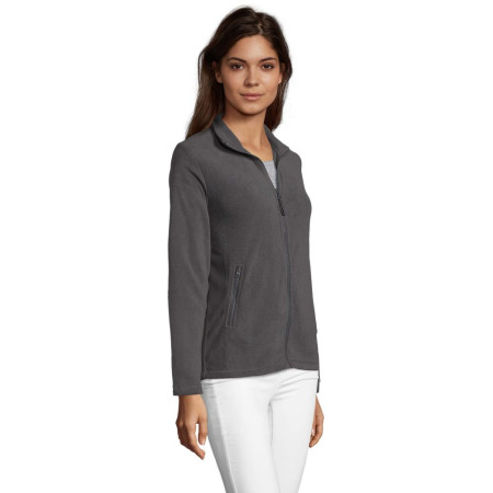 Куртка флісова жіноча SOL'S Norman (вугільно-сірий)