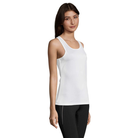 Майка спортивна жіноча SOL'S Sporty TT (білий)