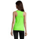 Майка спортивна жіноча SOL'S Sporty TT (неоново-зелений)