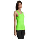 Майка спортивна жіноча SOL'S Sporty TT (неоново-зелений)