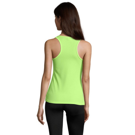 Майка спортивна жіноча SOL'S Sporty TT (неоново-жовтий)