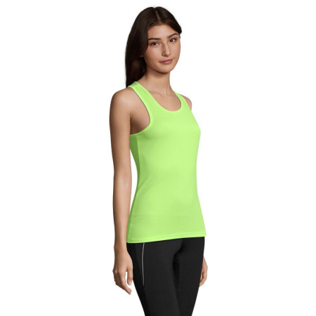 Майка спортивна жіноча SOL'S Sporty TT (неоново-жовтий)