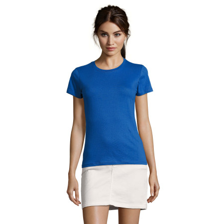 Футболка жіноча SOL'S Regent Fit (яскраво-синій)