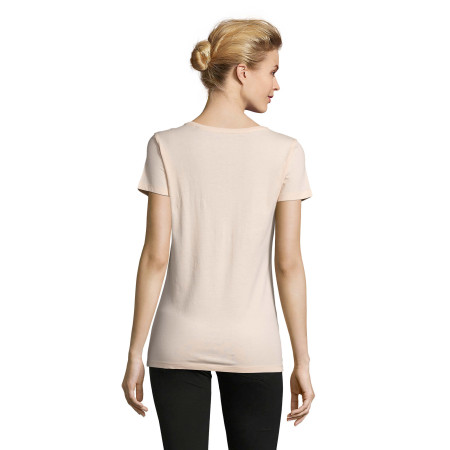 Футболка жіноча SOL'S Martin (пастельно-рожевий)