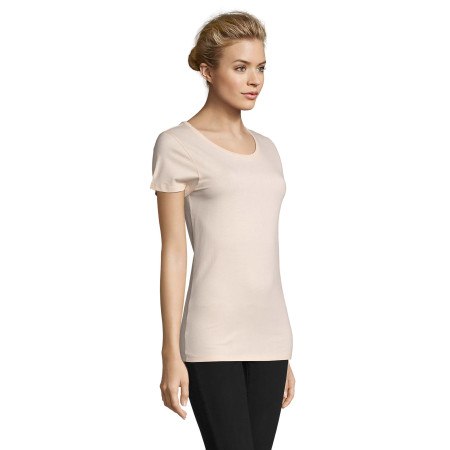 Футболка жіноча SOL'S Martin (пастельно-рожевий)