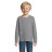 Лонгслів дитячий SOL'S Imperial LSL (сірий меланж)