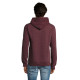 Худі SOL'S Spencer (темно-бордовий меланж)