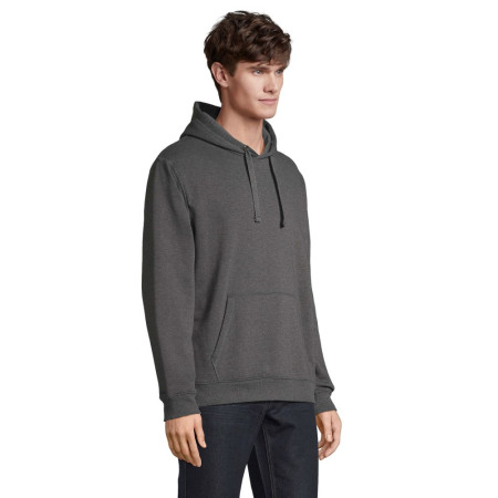 Худі SOL'S Spencer (вугільний меланж)