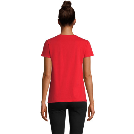 Футболка жіноча SOL'S Pioneer (яскраво-червоний)