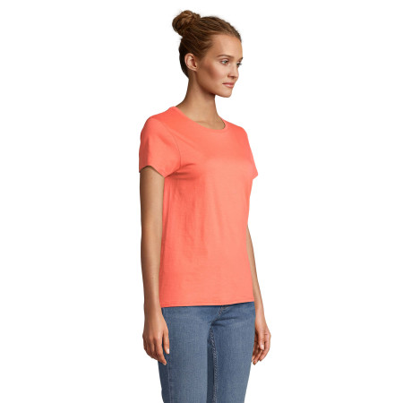 Футболка жіноча SOL'S Crusader (кораловий)
