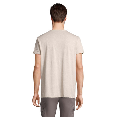 Футболка чоловіча SOL'S Crusader (бежевий меланж) Футболка чоловіча SOL'S Crusader (бежевий меланж)