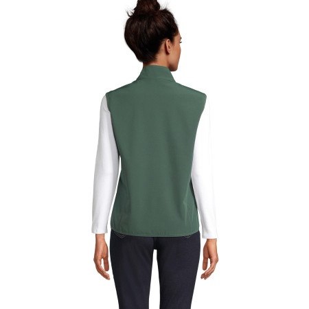 Жилет софтшел жіночий SOL'S Falcon BW (лісова зелень)