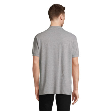 Футболка поло SOL’S Pacific (сірий меланж) Футболка поло SOL’S Pacific (сірий меланж)