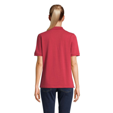 Футболка поло жіноча SOL&rsquo;S Pacific (темно-червоний)