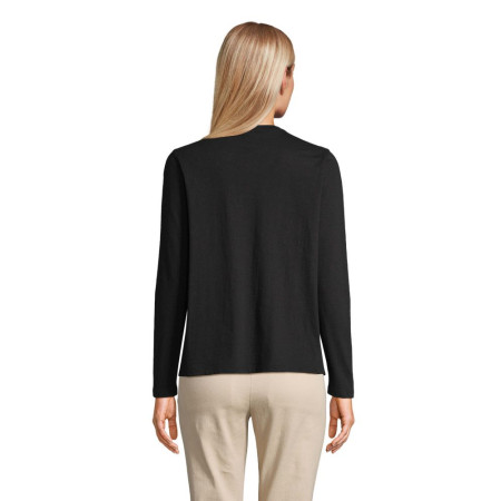 Лонгслів жіночий SOL&rsquo;S Monarch (чорний)