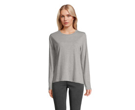 Лонгслів жіночий SOL&rsquo;S Monarch (сірий меланж)