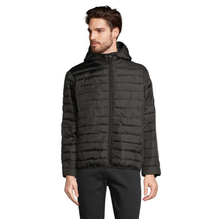 Куртка чоловіча SOL&rsquo;S Stream Hooded (чорний)