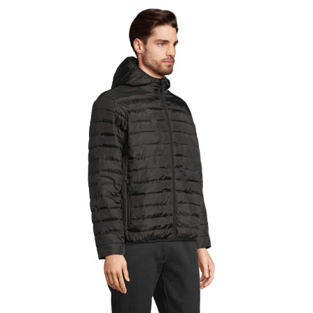 Куртка чоловіча SOL&rsquo;S Stream Hooded (чорний)