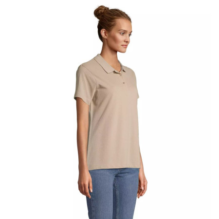 Футболка поло жіноча SOL&rsquo;S Pulse (світло-бежевий)